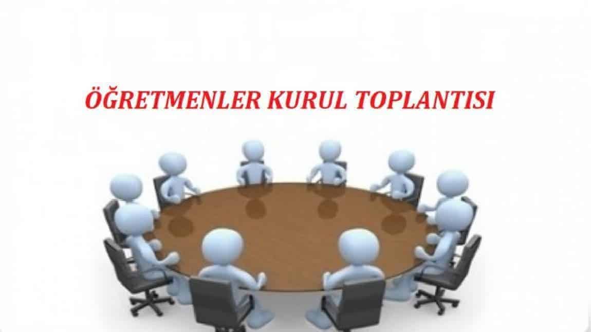 2025-2026 EĞİTİM-ÖĞRETİM YILI SENE BAŞI ÖĞRETMENLER KURULU TOPLANTISI